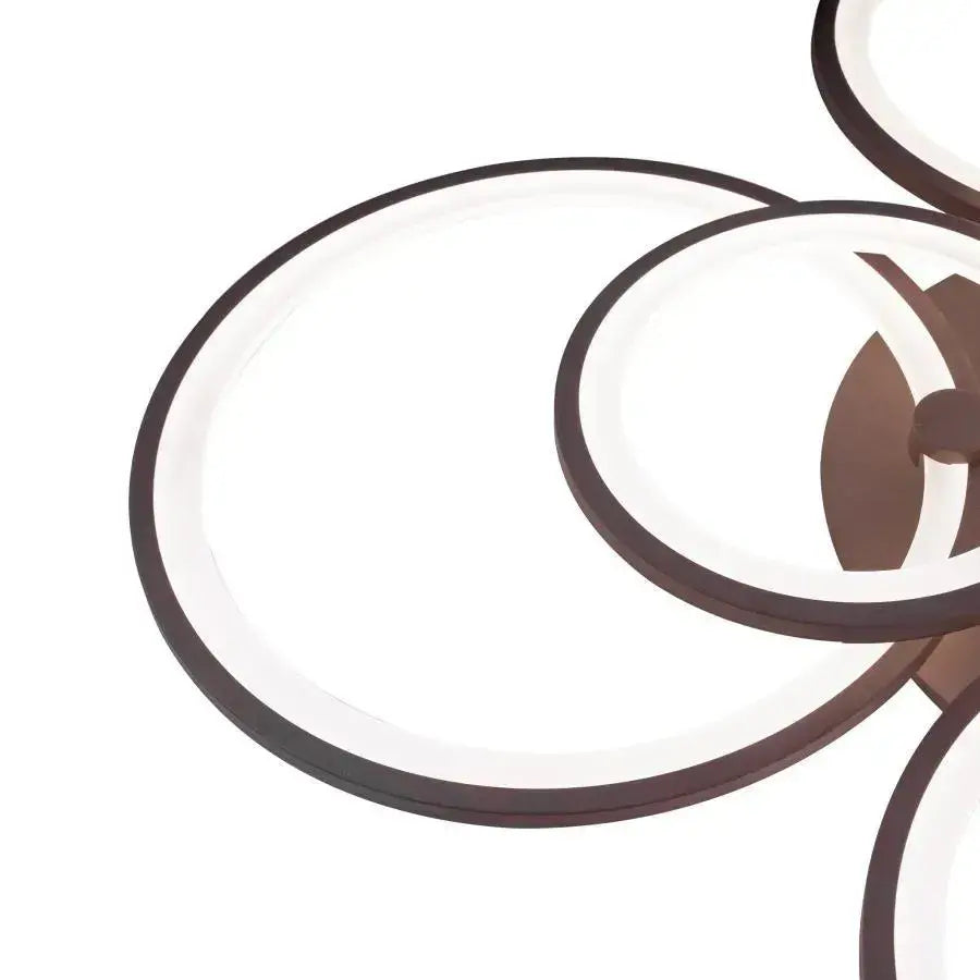 Lustra LED 200W Maro BETTY - 8 Cercuri, Dimabila, Lumina Rece/Calda/Neutra