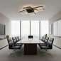 Lustra LED cu telecomanda AXIS, 96W, 3 Elemente,, lumina Rece/Calda/Neutra, Dimabila, Negru