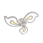 Lustra LED cu telecomanda GLORIOSA, 68W, 3 Petale, lumina Rece/Calda/Neutra, Dimabila, Alb – lustră LED, culoare albă, c