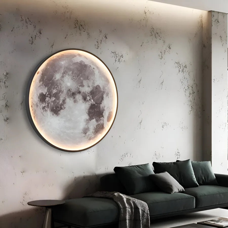 Aplica LED Decorativa Luna 27W Diametru 50CM 3000/4000/6000K – aplică LED, 50 cm – RegalStore, iluminat interior