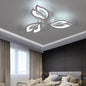 Lustra LED cu Telecomanda LILY 3 Elemente Lumina Rece/Calda/Neutra 44W Dimabila Alb