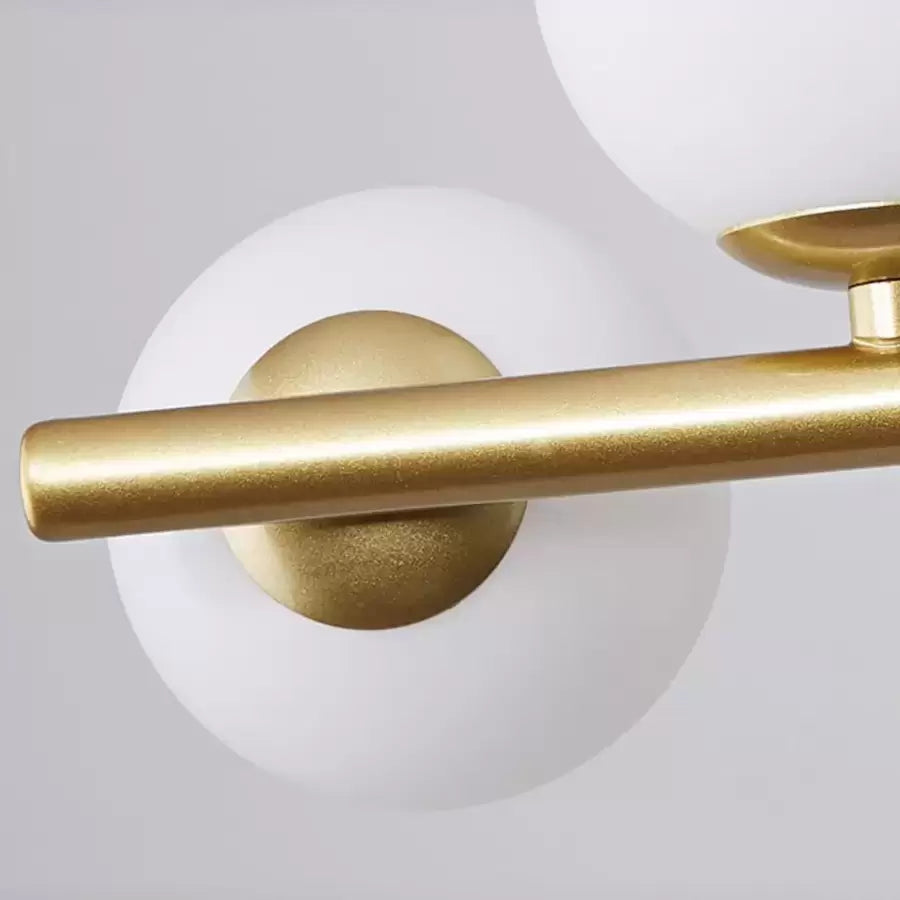 Lustra LOFT Pavilion, 7x G9, Alb Auriu, Metal, Inaltime Reglabila