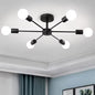 Lustra Mikkos 6XE27 Negru