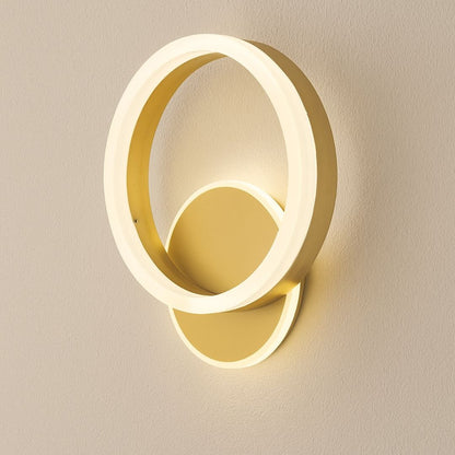 Aplica LED Dario, 31W, Lumina Rece/Calda/Neutra, Auriu