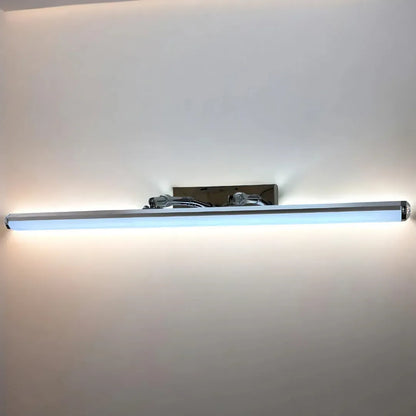 Aplica LED de Baie, BALATON, 11W, liniara, lumina Neutra, Crom Lucios – aplică LED, culoare argintie – RegalStore, ilumi