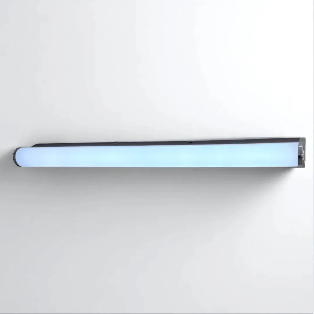 Aplica LED de Baie, GARDA, 11W, liniara, lumina Neutra, Negru – aplică LED, culoare neagră – RegalStore, iluminat interi