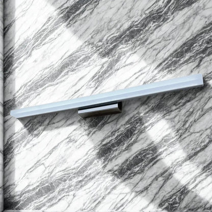 Aplica LED de Baie, COMO, 8W, liniara, lumina Neutra, Negru – aplică LED, culoare neagră – RegalStore, iluminat interior