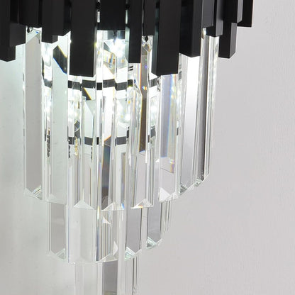 Aplica Candelabru Cristal BLOIS Piccolo, 2xE14, Negru – RegalStore