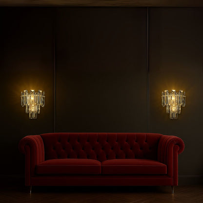 Aplica Cristal BELMONTE, 3x E14, Transparent – aplică LED – RegalStore, iluminat interior