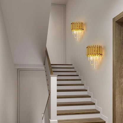 Aplica Candelabru Cristal VERSAILLES Piccolo, 2xE14, Auriu – aplică LED, culoare aurie – RegalStore, iluminat interior