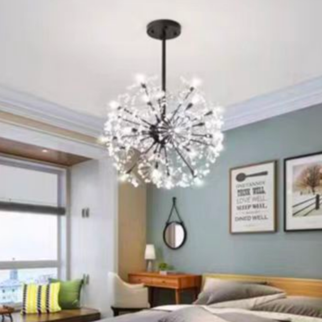 Candelabru Cristal PETERHOF Eleganza, 18x G4, Diametru 49cm, 18XG4, Negru – culoare neagră, 49 cm – RegalStore, iluminat