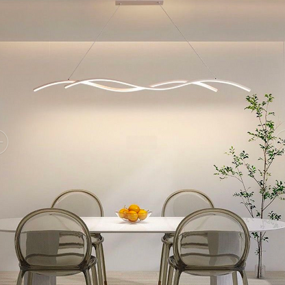 Lustra LED cu telecomanda STUDIO JELENA, 35W, lumina Rece/Calda/Neutra, Dimabila, Alb – RegalStore
