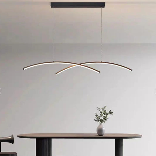 Lustra LED cu telecomanda STUDIO GILDIS, 30W, lumina Rece/Calda/Neutra, Dimabila, Negru