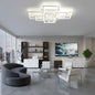 Lustra LED cu Telecomanda Camella 154W Dimabila Alb