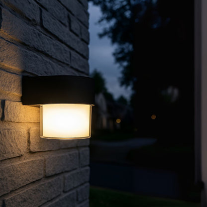 Aplica LED Exterior MIRA, 1 Sursa de lumina, Lumina Calda, Negru – aplică LED, culoare neagră – RegalStore, iluminat int