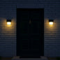 Aplica LED Exterior MIRA, 1 Sursa de lumina, Lumina Calda, Negru