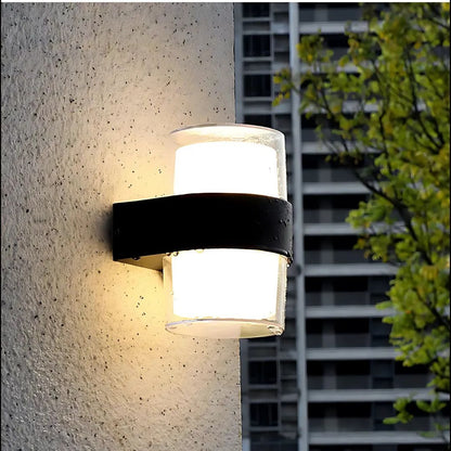 Aplica LED Exterior MIRA, 2 Surse de lumina, Lumina Calda, Negru – aplică LED, culoare neagră – RegalStore, iluminat int