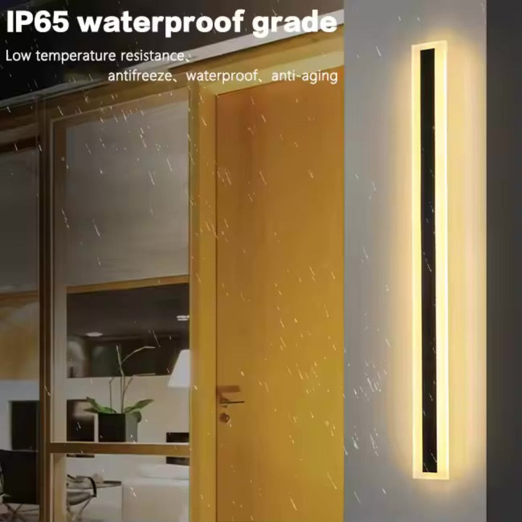 Aplica LED Exterior Marcus 24W Alb Negru