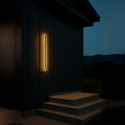 Aplica LED Exterior Malachi 25W Alb Negru