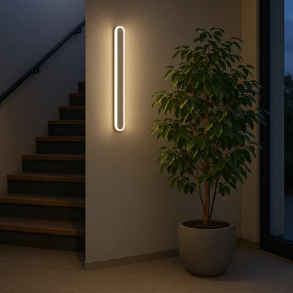 Aplica LED de Exterior SUHA, Lungime 50cm, 6W, IP65, Metal, Liniar, Alb