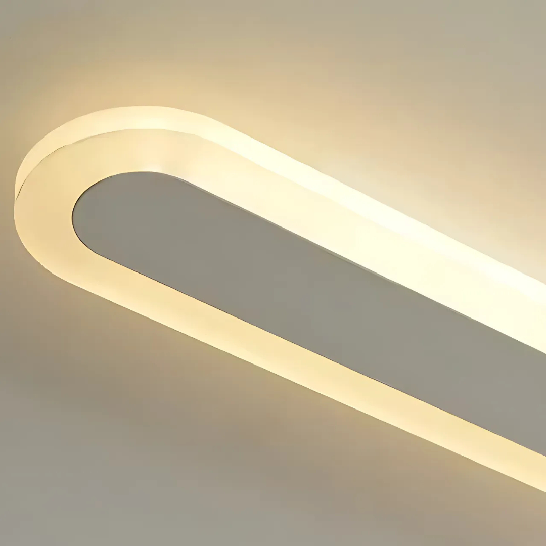 Aplica LED de Exterior SUHA, Lungime 50cm, 6W, IP65, Metal, Liniar, Alb