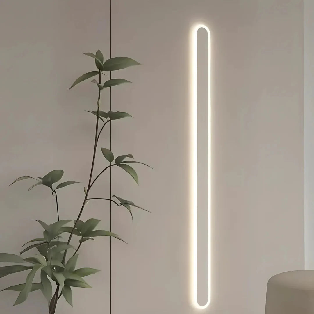 Aplica LED de Exterior SUHA, Lungime 60cm, 8W, IP65, Metal, Liniar, Alb