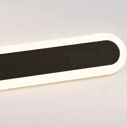 Aplica LED de Exterior SUHA, Lungime 70cm, 10W, IP65, Metal, Liniar, Negru