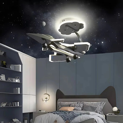 Lustra LED FIGHTER, 100W, lumina Rece/Calda/Neutra, Argintiu