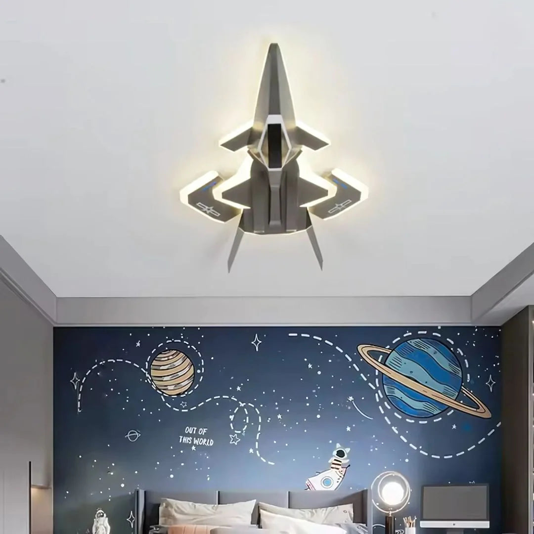 Lustra LED FIGHTER, 101W, lumina Rece/Calda/Neutra, Argintiu