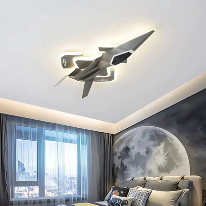Lustra LED FIGHTER, 101W, lumina Rece/Calda/Neutra, Argintiu