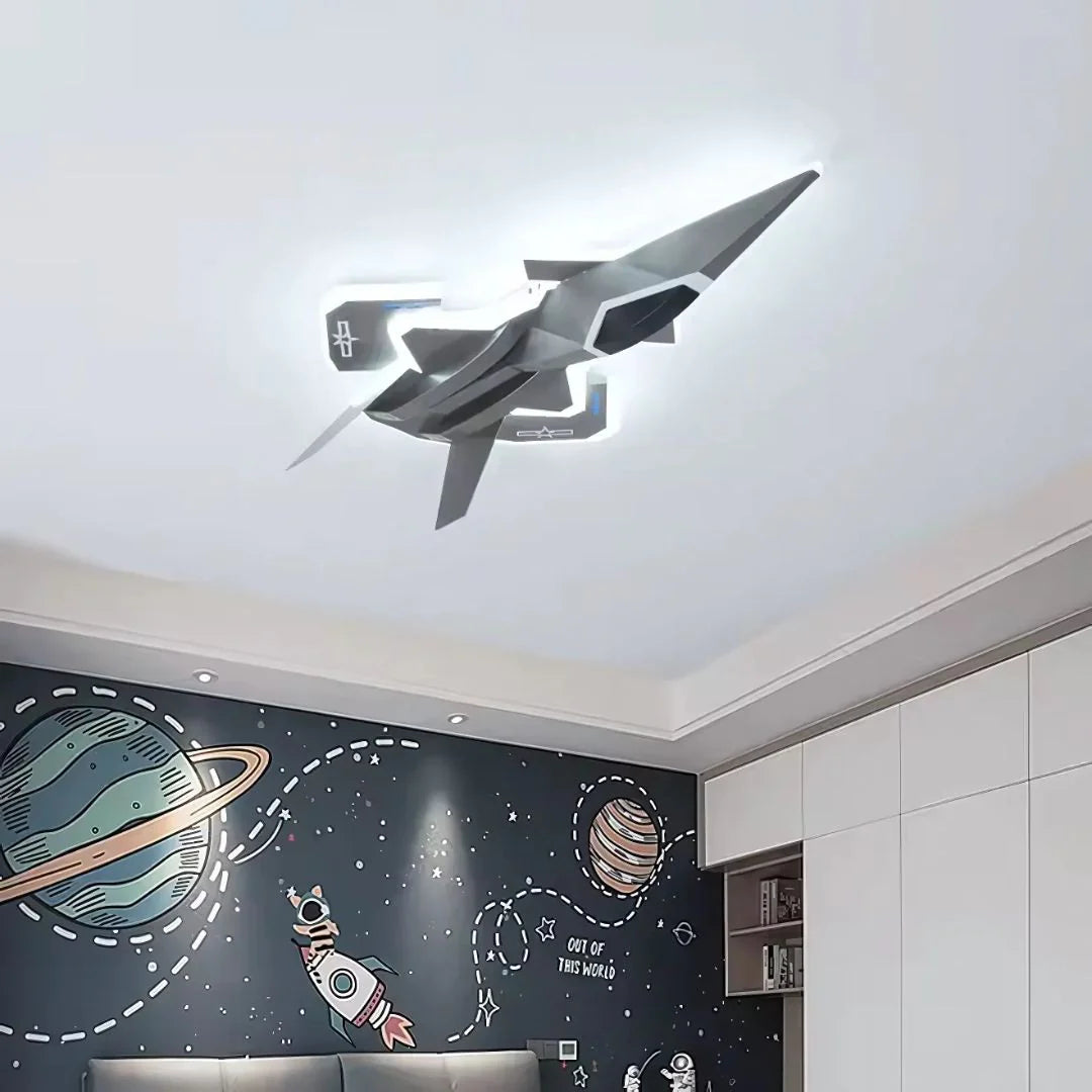 Lustra LED FIGHTER, 101W, lumina Rece/Calda/Neutra, Argintiu