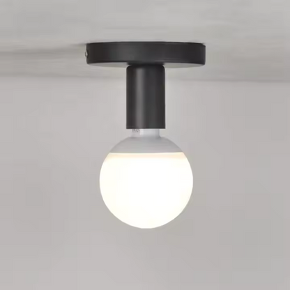 Lustra Niko 1 x E27 Negru