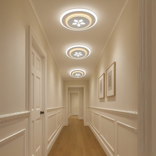 Lustra LED Guarella, 30W, Alb, Acril, Lumina Rece/Calda/Neutra