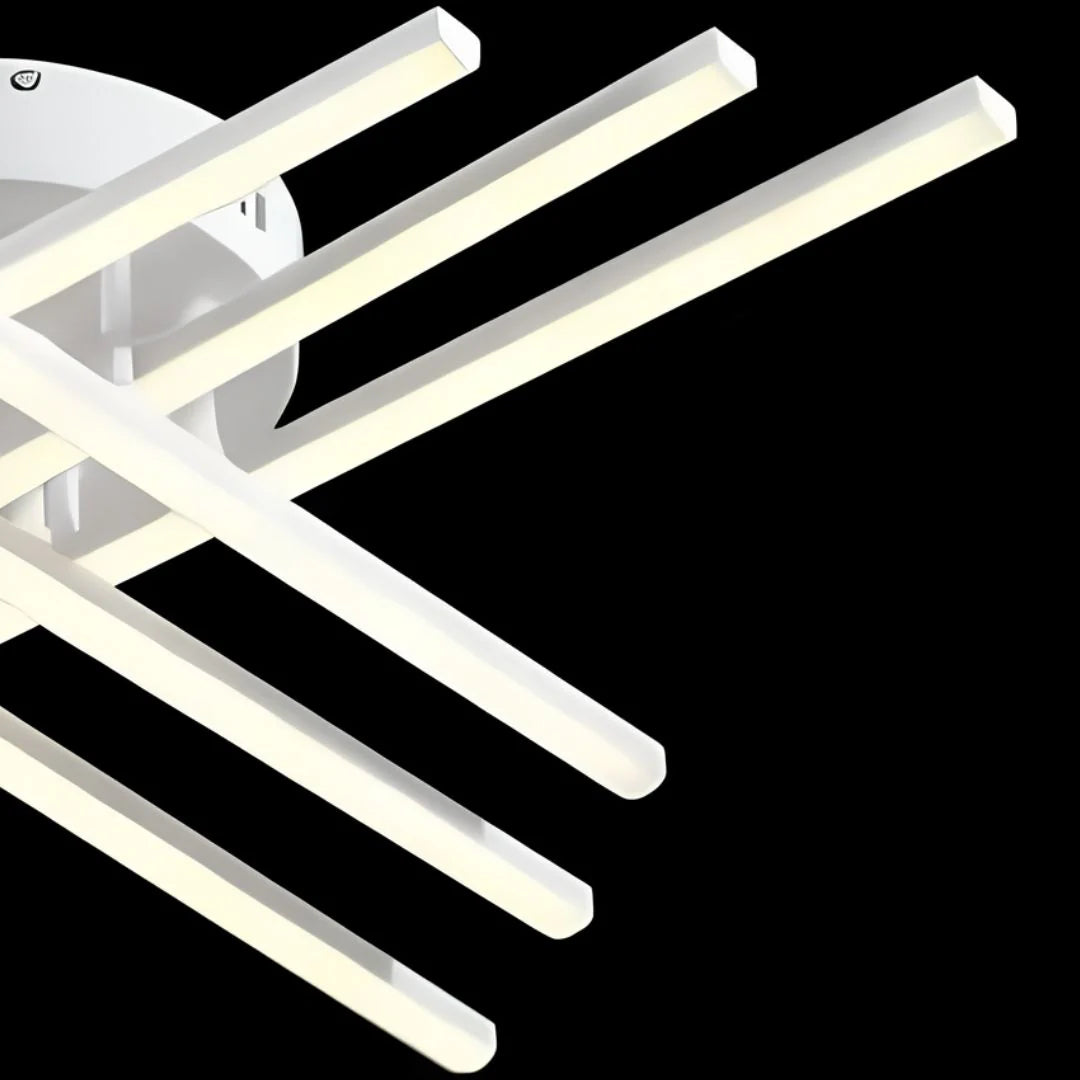 Lustra LED GIO, 63W, Lumina Rece/Clada/Neutra, Alb