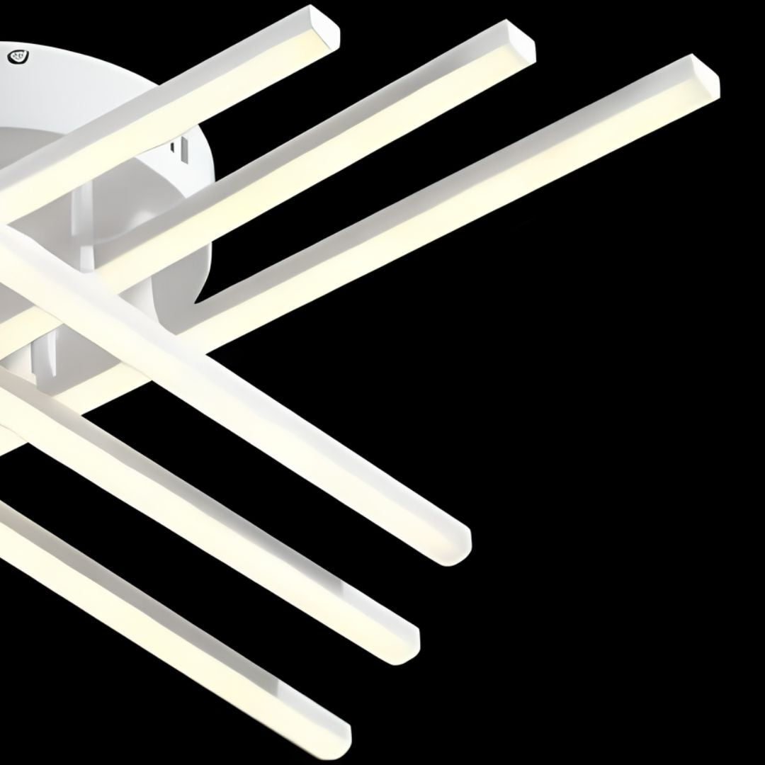 Lustra LED GIO, 63W, Lumina Rece/Clada/Neutra, Alb