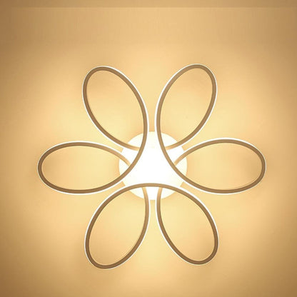 Lustra LED cu telecomanda ELIZA, 65W, lumina Rece/Calda/Neutra, Dimabila, Alb – RegalStore