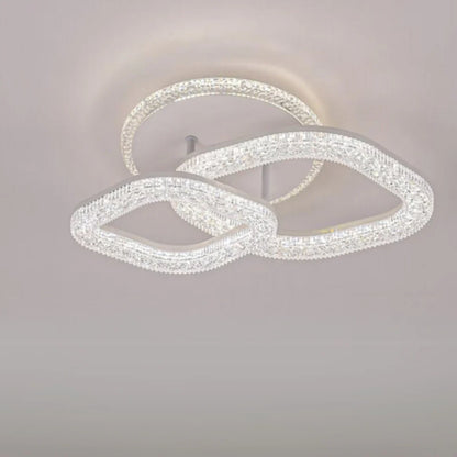 Lustra LED Asgard cu Telecomanda, Lumina Dimabila, Alb