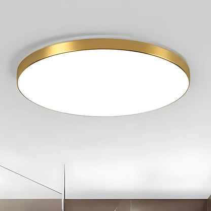 Plafoniera LED SOLIS 37cm 32W Lumina Neutra Auriu
