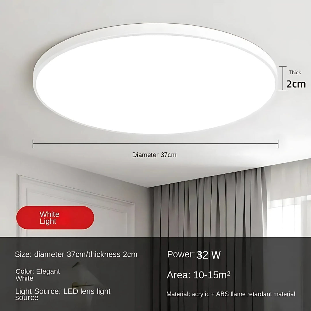 Plafoniera LED SOLIS 37cm 32W Lumina Neutra Alb
