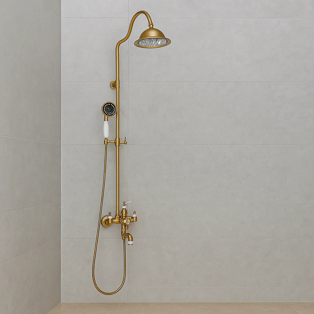 Coloana Dus, Alama Sanitara, Auriu, WZY/310/B