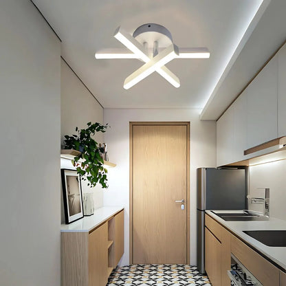 Lustra LED Diego, 18W, Alb, Metal, Lumina Rece/Calda/Neutra