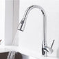 Baterie Bucatarie cu Dus Extractibil, Pipa cu Touch pentru Pornire/Oprire, Inox SUS304, Crom, CF/TOUCH/1 – culoare argin