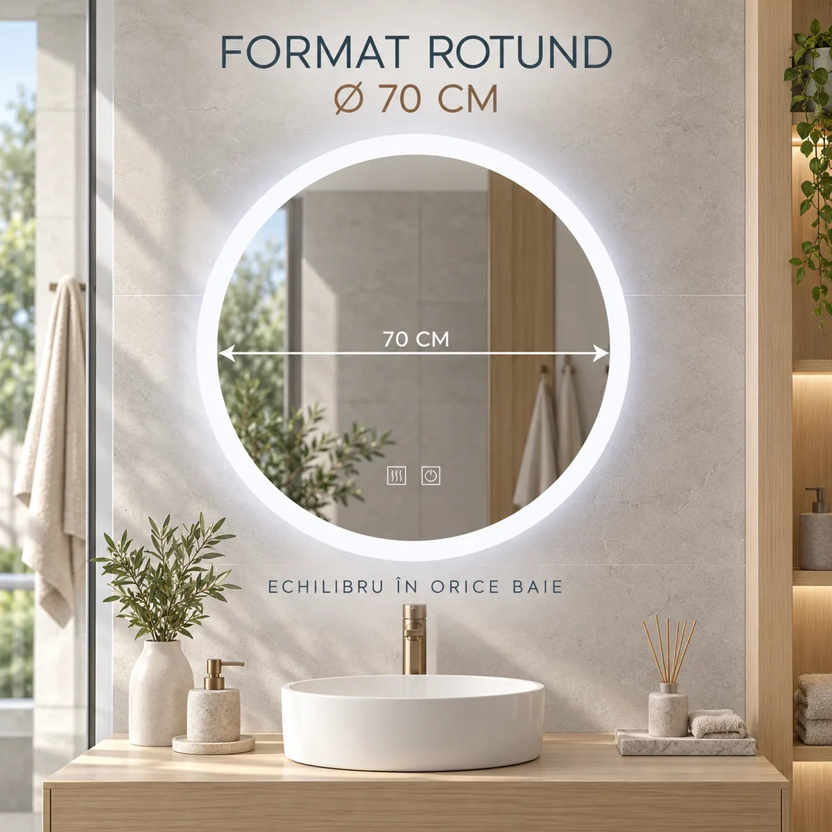 Noxia Touch - diametru 70 cm