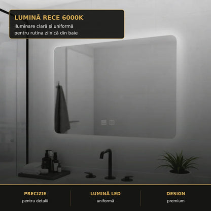 Lumină rece 6000K oglindă ARTEA