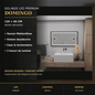 Oglindă LED Domingo 120x65 cm – imagine premium