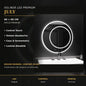 Oglindă LED July Ø60 cm – imagine premium