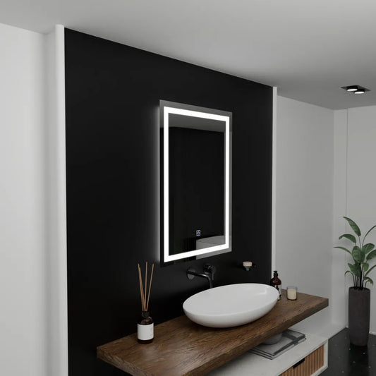 Oglinda LED Rectangulara 50x70cm FRAME Basic Touch