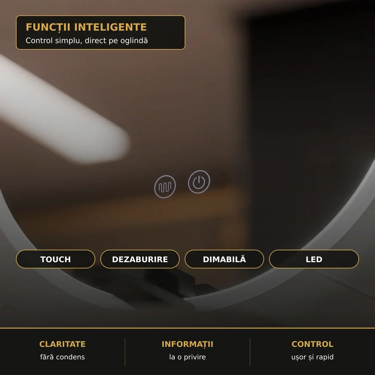 Funcții Llexort: Touch, dezaburire și lumină dimabilă