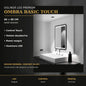 Oglindă LED Ombra Basic Touch 60x80 cm – imagine premium