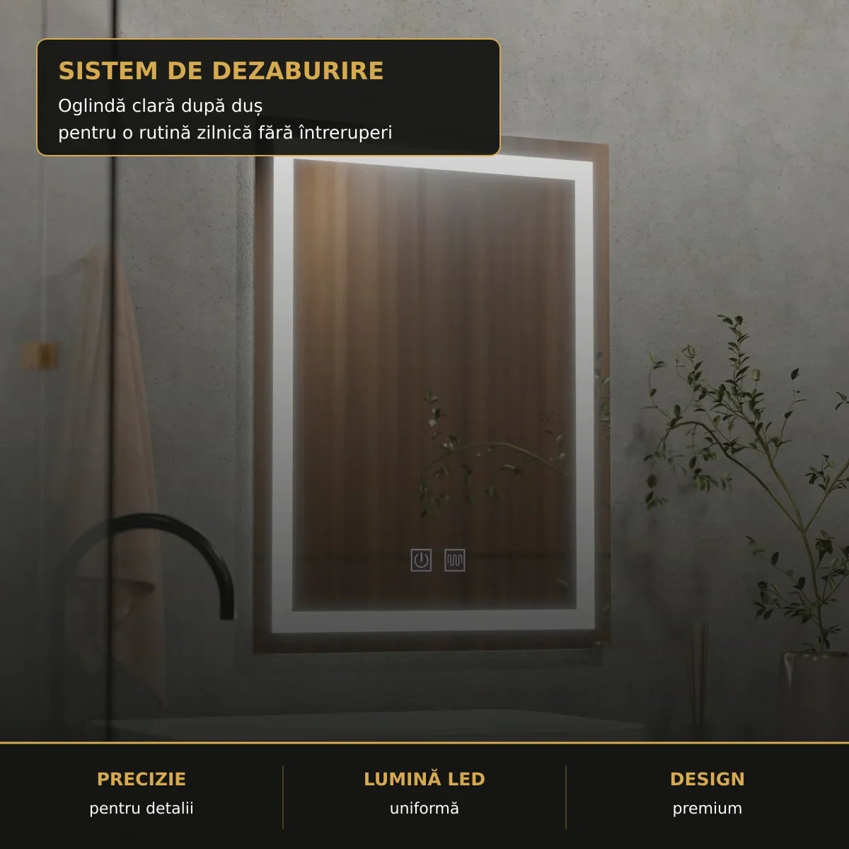 Sistem de dezaburire oglindă RADIANTE